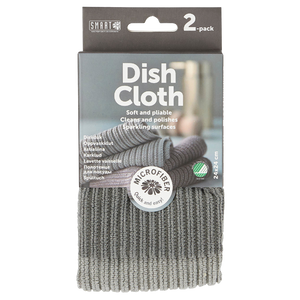 Packaged dish cloth with 'Smart' branding on a white background