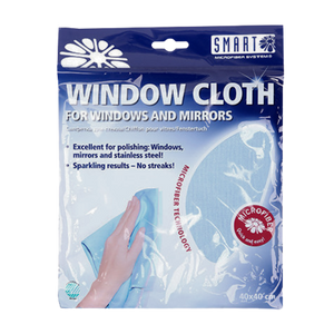Package of Smart window cloth for windows and mirrors on a white background